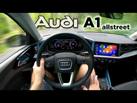 Audi A1 allstreet - How the "smallest" Audi drives! - POV DRIVE | 4K@60FPS