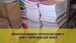 Bookshop owners criticize Matiang
