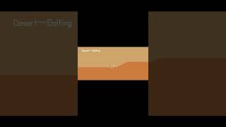 Desert Golfing Gameplay #1 #golf #gaming #game #games