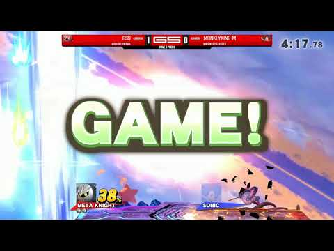 Genesis 5 Day 1 - Wave C Pools - DSS (Meta Knight) vs MonkeyKing-M (Sonic)