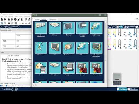 DITS3623 NETWORK ROUTING 16.3.2 -packet tracer - troubleshoot ipv4 and ipv6 static and default route
