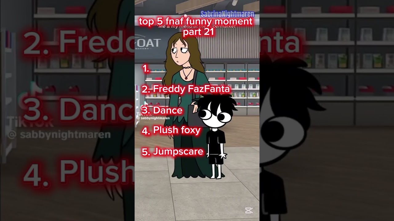 #fnaf top 5 funny moment