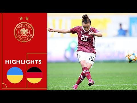 Ukraine - Deutschland 0:8 | Highlights | Frauen EM-Qualifikation