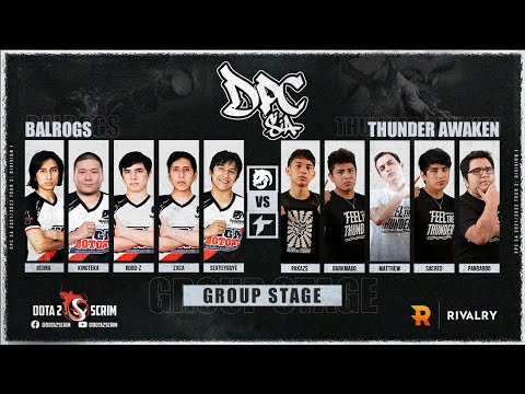 Balrogs vs Thunder Awaken - DPC SA 2021/22 Tour 2: Division I - Group Stage - B03