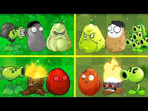 Random 13 Team Plants PVZ 1 vs PVZ 2 - Who Will Win - Plants Vs Zombies 2