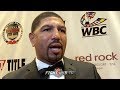 WINKY WRIGHT DROPS INVALUABLE ADVICE FOR UP & COMING BOXERS
