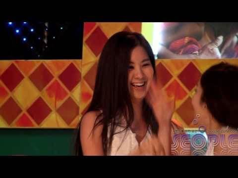 [Fancam] 100430 SNSD Seohyun, Hyoyeon Cute~ @ Hope TV