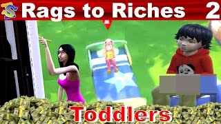 The Sims 4 Let's Play Rags to Riches Toddlers EP2