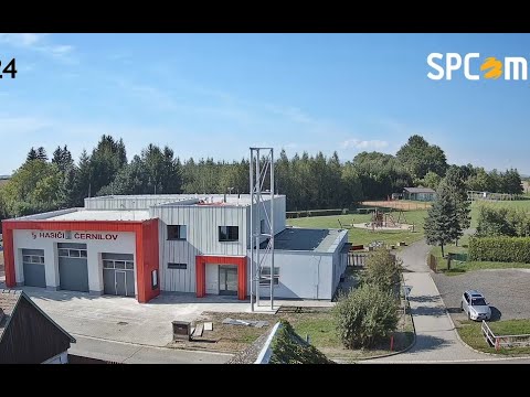 Časosběrné video z výstavby požární zbojnice v obci Černilov.