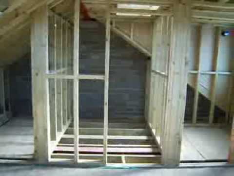 Dormer loft conversion in progress