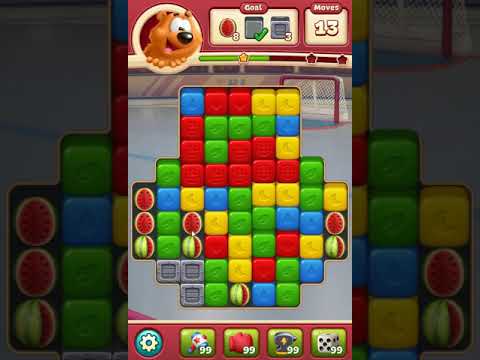 Toon Blast Level 3143 NO BOOSTERS - A S GAMING ✔️