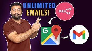 How To Scrape UNLIMITED Emails from Google Maps [N8N FREE]