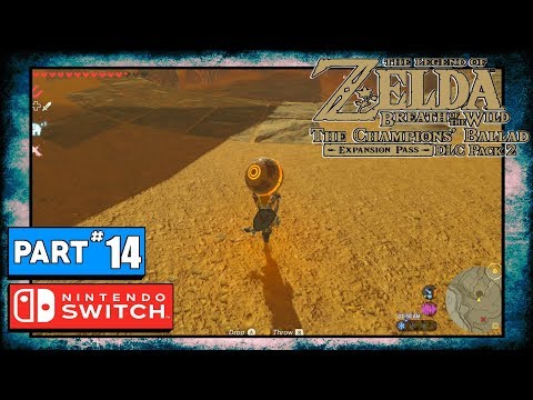 Zelda Breath of the Wild Champion's Ballad DLC 2 | Part 14: Throw Orb Underground