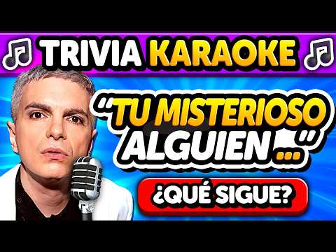 Complete the lyrics to the song 🎶 Guess the song "KARAOKE" | Music Trivia Quiz Club