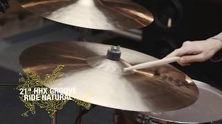Video thumbnail for Sabian HHX 21" Groove Ride Natural Finish - Get it from Cymbal House by Cymbal House