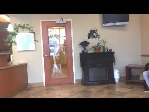 At the Dentist with my mom and sister