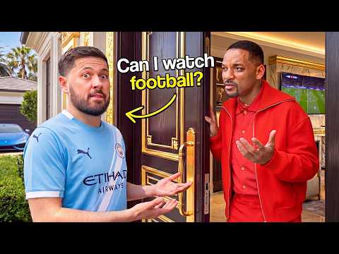 Asking Celebrities to Watch Football