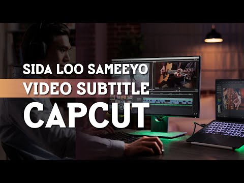 Free Course Video Editing Shaacin Koorso Video Editing aad si free ah ku baran kartid Dhawaan I A