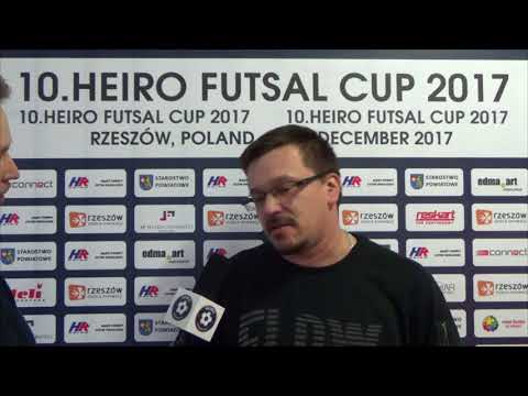 Heiro Futsal Cup 2017: Jacek Cepiga (Alex Zakliczyn) po meczu ze Stalą Mielec (grupa D)
