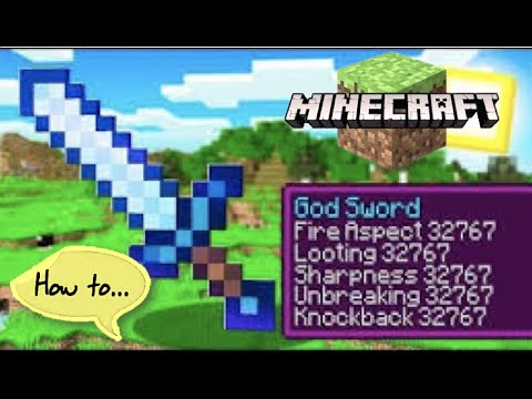 Minecraft Bedrock - How To Enchant Anything to level 255 Gameplay Walkthrough Nintendo Switch