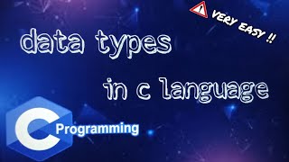 Data types in c #datatypes #cprogramminglanguage