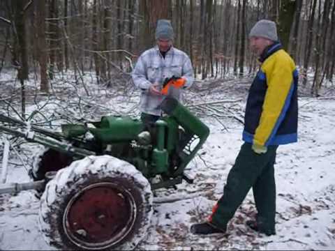 Monax mit Sachs 500 Diesel  im Winter starten!