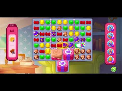 Homescapes level 12811 - no booster gameplay