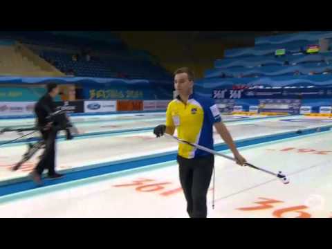 CURLING: RUS-SWE World Men's Chp 2014 Draw 7 - HIGHLIGHTS