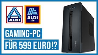 Aldi-Gaming-PC für 599 € - Taugt er zum ZOCKEN? | Medion Akoya P56005