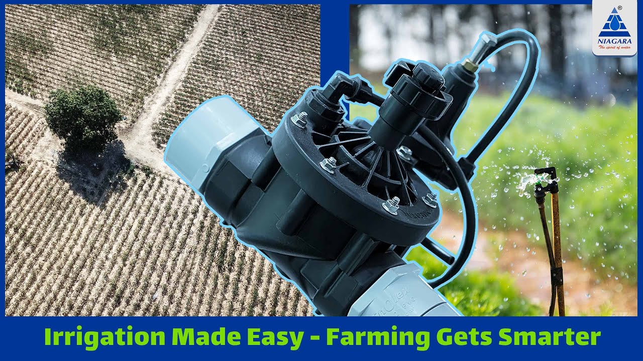 🌿 Niagara Automatic Drip Irrigation Valves - Smart Farming Solutions India 2025