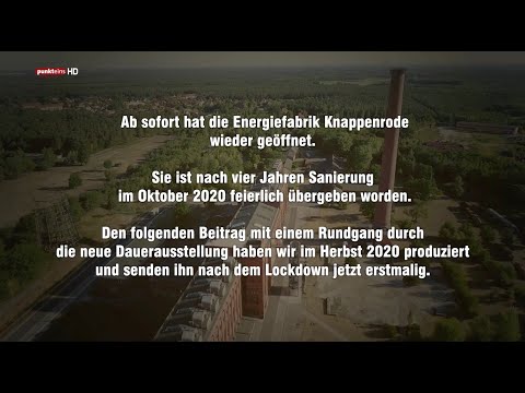 Die Energiefabrik Knappenrode hat wieder geöffnet