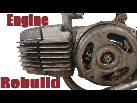 Puch Maxi- Engine rebuild- New bearings and exhaust.