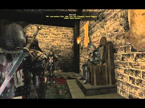 Lets Play Gothic 2 DNDR Part 279 - Biff als mögliches Crewmitglied und das Haupttor öffnen