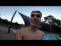SNEAKING INTO HUGE OUTDOOR POOL! *ESCAPE* SNEAKING INTO HUGE OUTDOOR POOL! *ESCAPE*