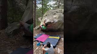 Video thumbnail: Undertow, 7a. Fontainebleau