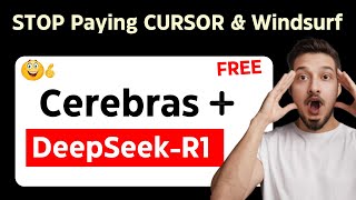 DeepSeek-R1 + Cerebras Coder : FREE AI Coder JUST BROKE THE INTERNET | CURSOR Alternative