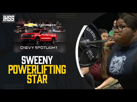 Sweeny High School Senior Kiana Bernard Shines in Powerlifting