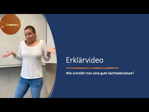 Sachtextanalyse Schritt für Schritt erklärt