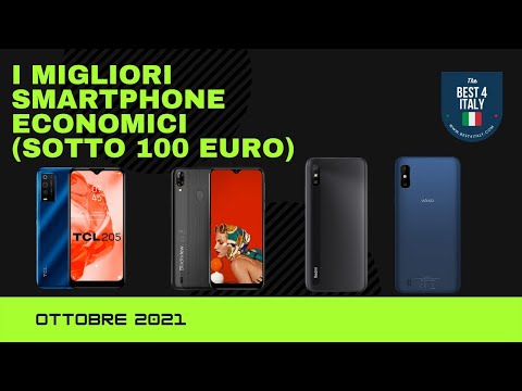 Classifica dei migliori Smartphone economici (sotto 100 Euro).