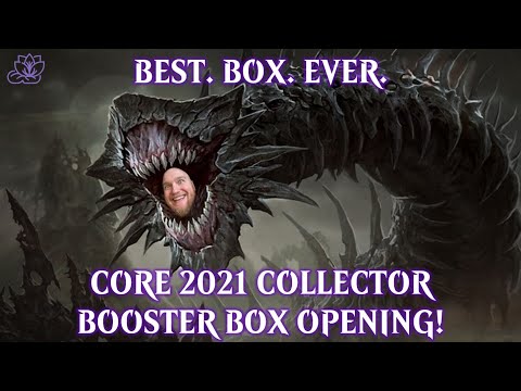BEST CORE 2021 COLLECTORS BOX OPENED ON CAMERA!