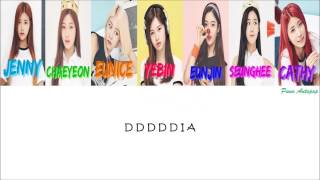 DIA "Somehow" Lyrics (Color Coded+Hangul+Rom+Eng)