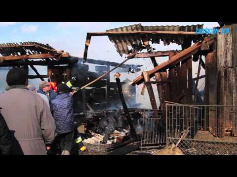 Pożar stodoły w Żabikowie Rządowym - zambrow.org