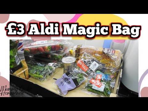 What I Got In My £3 Aldi Magic Bag