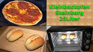 Tipp Kleinbackofen Steinborg 25 Liter