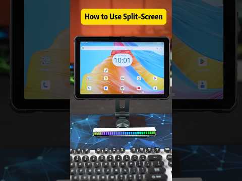 Switch Between Apps Easily with Split-Screen on #Cubot #TabKingKong2 #TechTips #SplitScreen