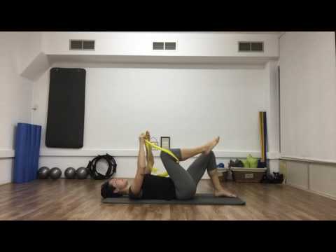 PILATES CON BANDA ELÁSTICA