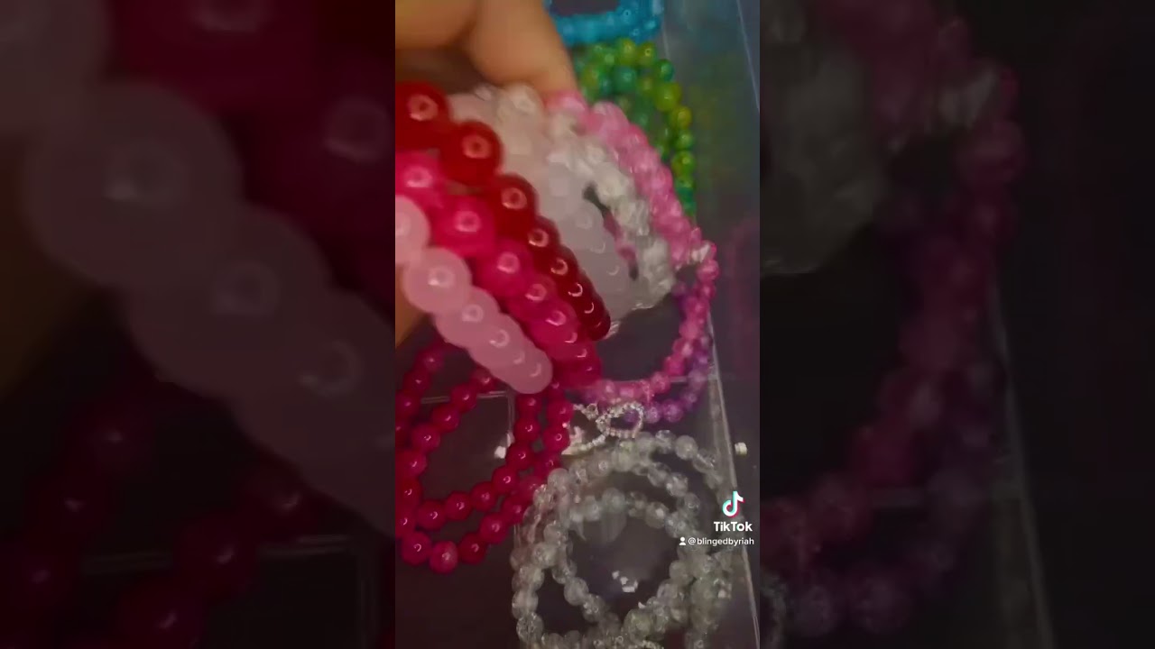 Pack an order with me| Bracelet Business 💗