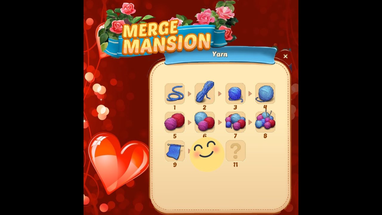 Marge mansion / MERGE to create More Balls of Yarn. Level 10 #4