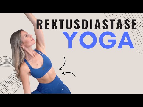 20 MIN Postnatal Yoga - Close diastasis recti in flow | 6-8 weeks after birth!