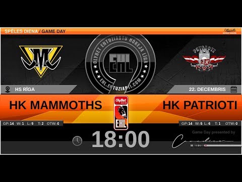 2019 12 22 HK MAMMOTHS - HK PATRIOTI